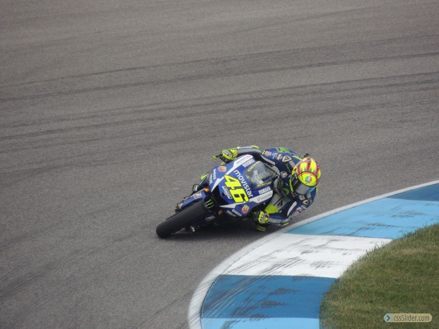 A gap to Rossi...