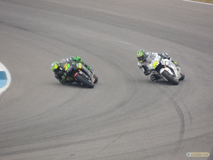 Espargaro & Crutchlow even-steven