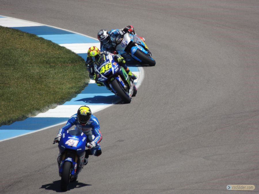 41 Espargaro, 46 Rossi, 45 Redding