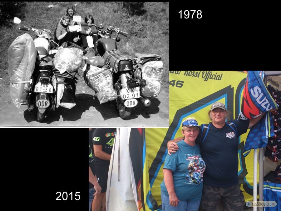 Heidi & Jurgen in Brno - then and now