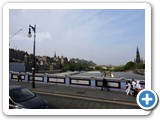 Crossing the bridge into Old Town