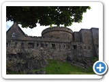 View of castle walls from Governor's House