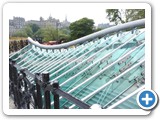 Glass roof Edinburgh Waverley Mall