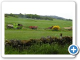 Fields next to Clava Cairns