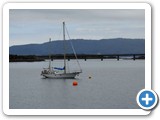 At anchor, mouth of Loch Alsh