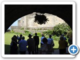 Entering the Bowling Green Gardens