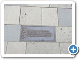 Pavement stones telling history of Southampton...
