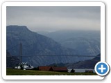 Bridge at mouth of Lysefjord