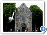 Back side of Stavanger Domkirke (cathedral), Norway's oldest