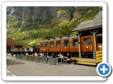 ... using old railway cars for seating & decoration